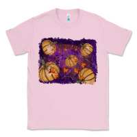 Bubblegum Pink halloween leaves tool leather backround Classic Tee - RanaPortraitStore