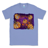Colony Blue halloween leaves tool leather backround Classic Tee - RanaPortraitStore