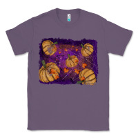 Lavender halloween leaves tool leather backround Classic Tee - RanaPortraitStore