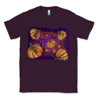 Plum halloween leaves tool leather backround Classic Tee - RanaPortraitStore