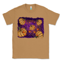 Toasted Coconut halloween leaves tool leather backround Classic Tee - RanaPortraitStore