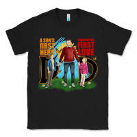 Black a sons first hero a daughters first love Classic Tee - JahusDesignShop