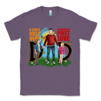 Lavender a sons first hero a daughters first love Classic Tee - JahusDesignShop