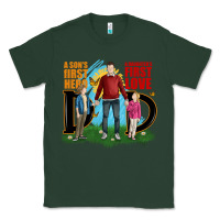 Sports Green a sons first hero a daughters first love Classic Tee - JahusDesignShop