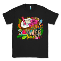Black summer time Classic Tee - CowhideDigitalArt