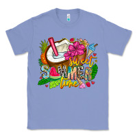 Colony Blue summer time Classic Tee - CowhideDigitalArt