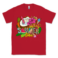 Red summer time Classic Tee - CowhideDigitalArt