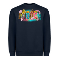 Navy you are enough Heavyweight Sweatshirt - NancyCooperArtShop