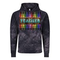 Cloud Black Teacher Crayons Vintage Hoodie - LillyAllenDesigns