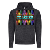 Vintage Arctic Teacher Crayons Vintage Hoodie - LillyAllenDesigns