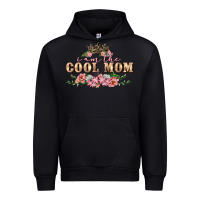 Black i am the cool mom Urban Hoodie - FaDigitalArtStudio