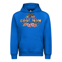 Cobalt i am the cool mom Urban Hoodie - FaDigitalArtStudio
