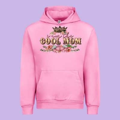 I Am The Cool Mom Urban Hoodie Designed By Fadigitalartstudio