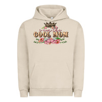 Pigment French Oak i am the cool mom Urban Hoodie - FaDigitalArtStudio