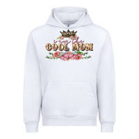 White i am the cool mom Urban Hoodie - FaDigitalArtStudio