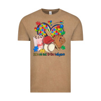 Vintage Coffee take me out to the ballgame  autism baseball Vintage Tee - MaliasSmallBusiness