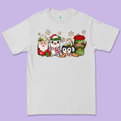 Christmas Coffee Premium Tee Designed By Jahusdesignshop