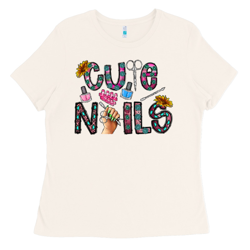 Cute Nails Ladies Tee by CowhideDigitalArt | Teevron