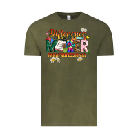 Vintage Olive difference maker paraprofessional Vintage Tee - JahusDesignShop