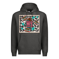 Charcoal Heather raised 90's country Premium Hoodie - TumblerDesignByShophia