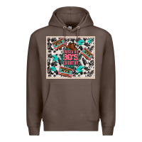 Coffee raised 90's country Premium Hoodie - TumblerDesignByShophia