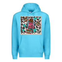 Ocean Blue raised 90's country Premium Hoodie - TumblerDesignByShophia