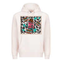 Pale Pink raised 90's country Premium Hoodie - TumblerDesignByShophia