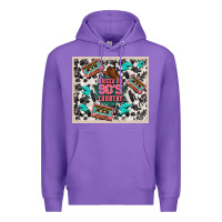 Purple raised 90's country Premium Hoodie - TumblerDesignByShophia