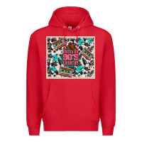 Red raised 90's country Premium Hoodie - TumblerDesignByShophia