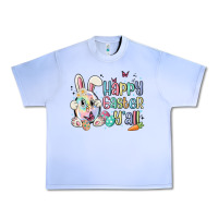 Grape Ice happy easter y'all Urban Heavy Tee - MaliasSmallBusiness