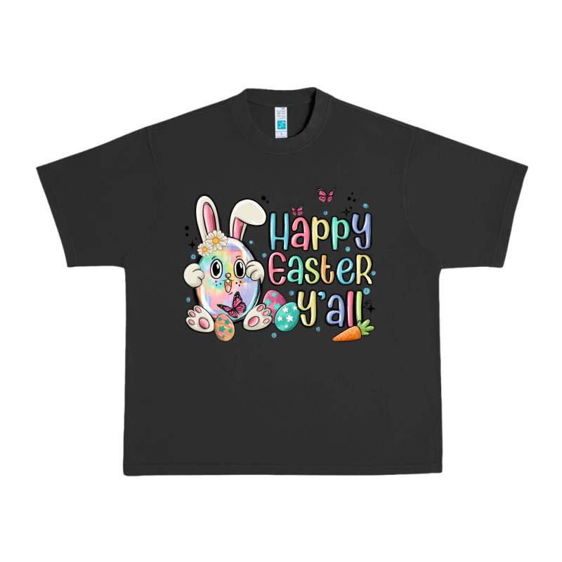 Happy Easter Y'all Urban Heavy Tee by MaliasSmallBusiness | Teevron