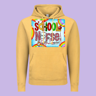 Western School Nurse Vintage Hoodie Designed By Lillyallendesigns