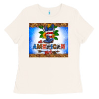 Bone all American girl Ladies Tee - HRA Design Shop