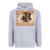 Heather Grey black teacher Heavyweight Hoodie - TumblerDesignByShophia