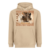 Mushroom black teacher Heavyweight Hoodie - TumblerDesignByShophia
