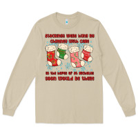 Mushroom stockings were hung by chimney Long Sleeve Tee - MaliasSmallBusiness