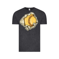 Vintage Black softball Vintage Tee - MaliasSmallBusiness