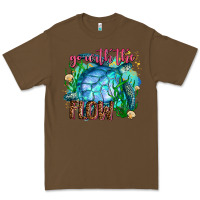 Cacao go with the flow Premium Tee - AdoDesignShop