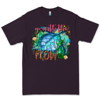 Plum go with the flow Premium Tee - AdoDesignShop
