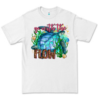 White go with the flow Premium Tee - AdoDesignShop