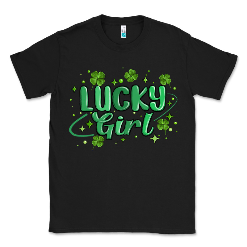 Lucky Girl Classic Tee by MaliasSmallBusiness | Teevron