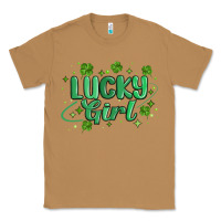 Toasted Coconut lucky girl Classic Tee - MaliasSmallBusiness