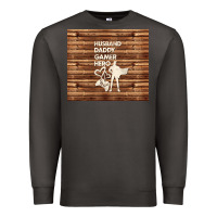 Smoke husband daddy gamer hero Premium Sweatshirt - TumblerDesignByShophia