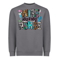 Storm wife mom nurse Heavyweight Sweatshirt - NancyCooperArtShop