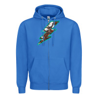 True Royal Horseshoe Lightning Zipper Hoodie - Bettercallsaul