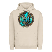 Pigment French Oak Mama with gemstone leopard Mother's Day Urban Hoodie - FaDigitalArtStudio