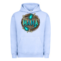 Pigment Grape Ice Mama with gemstone leopard Mother's Day Urban Hoodie - FaDigitalArtStudio