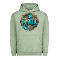 Mama With Gemstone Leopard Mother's Day Urban Hoodie | Teevron