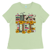 Matcha nurse life Ladies Tee - FaDigitalArtStudio