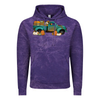Cloud Purple pumpkin farm truck no background Vintage Hoodie - Jasminsmagicworld
